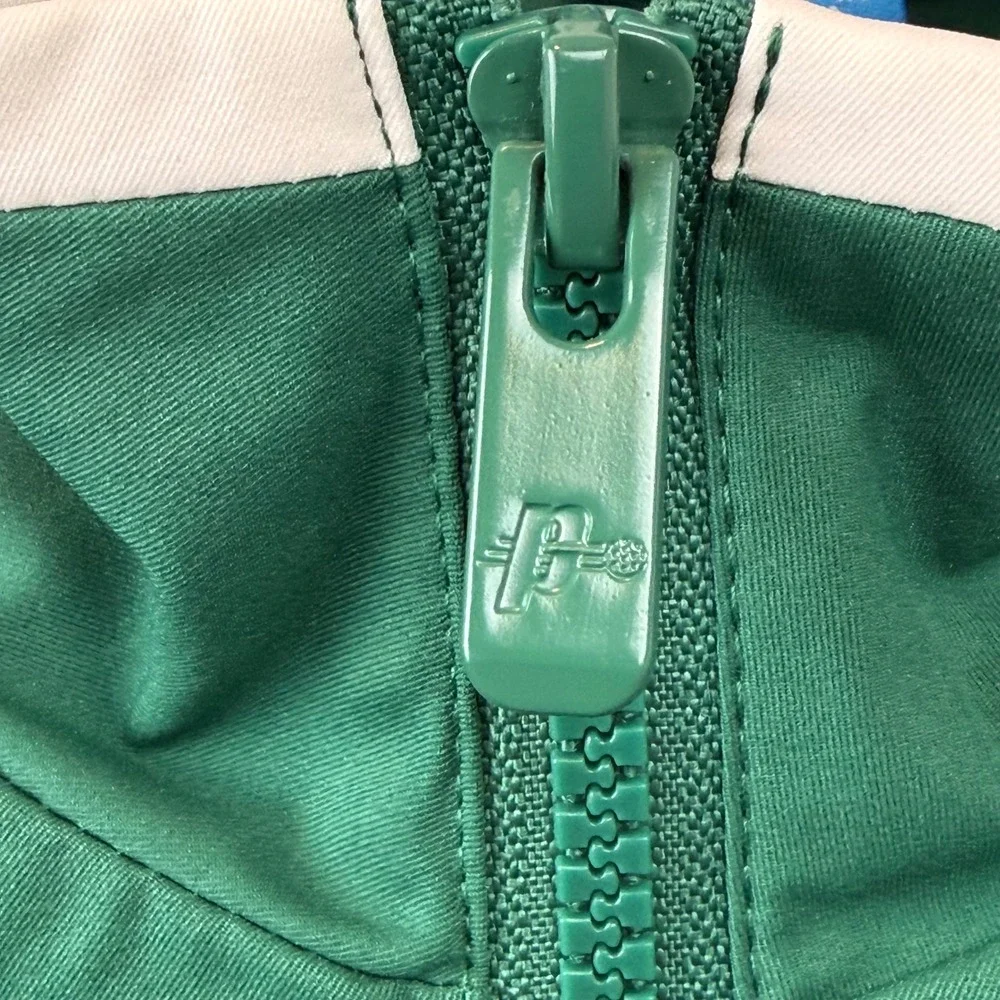 Prince Pickleball Windbreaker Jacket Men's M‎ Green Blue Colorblock Full Zip